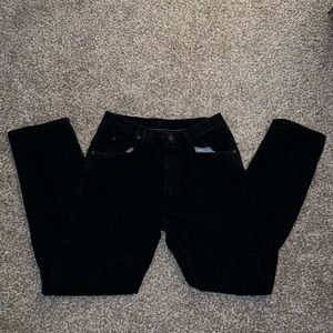Made in USA Vintage Wrangler Black jeans